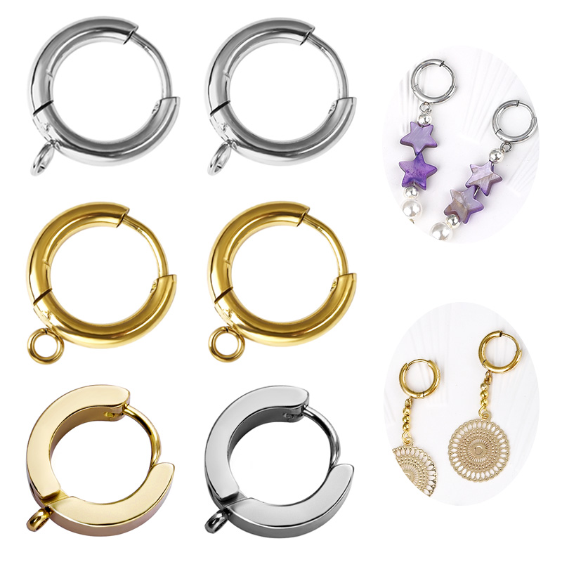 18 Gauge Brad Nails Stainless Steel - Crochets de boucles d'oreilles en acier