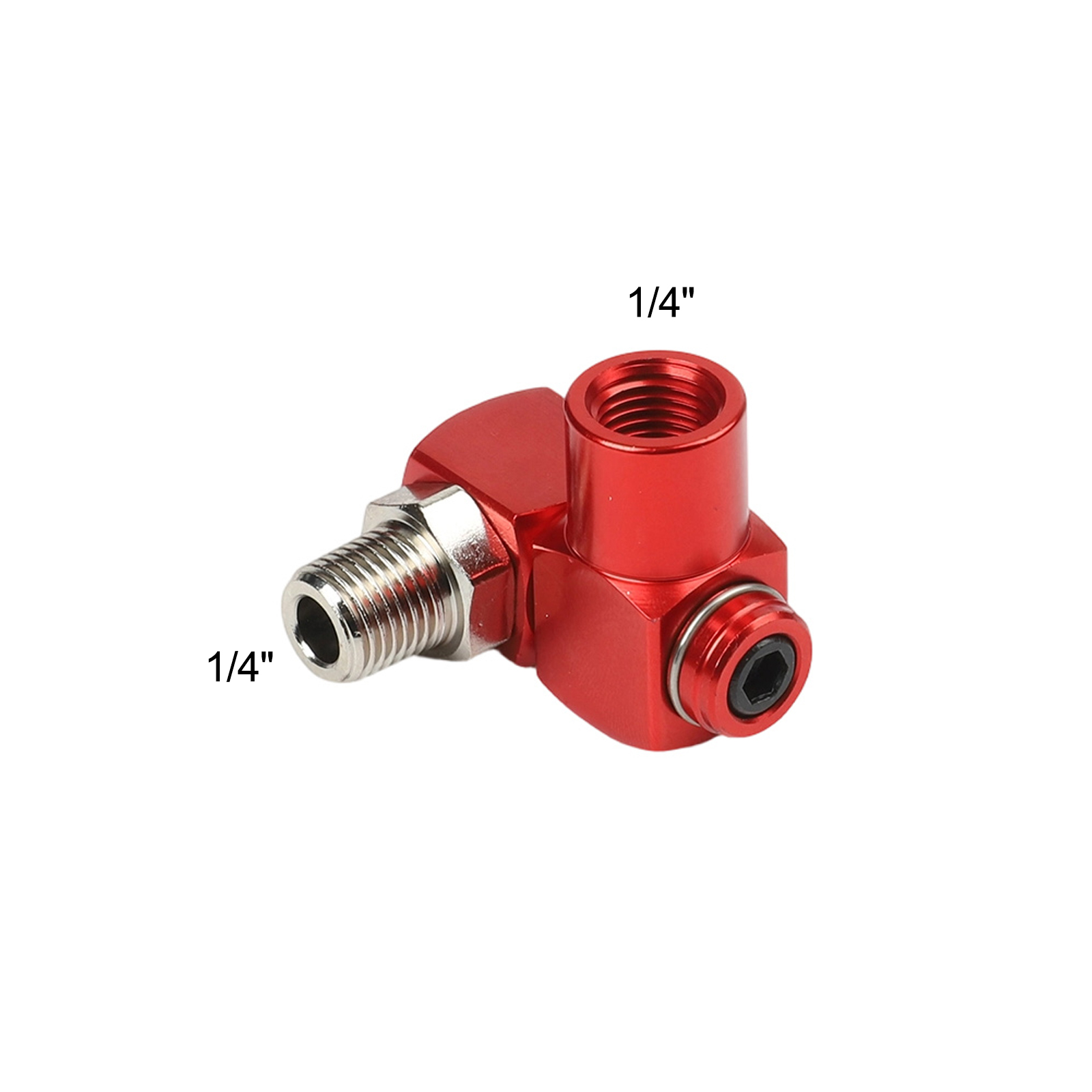 Swivel Air Hose Fitting Quick Connect 1/4 - Adaptateur pivotant pour tuyau d'air avec