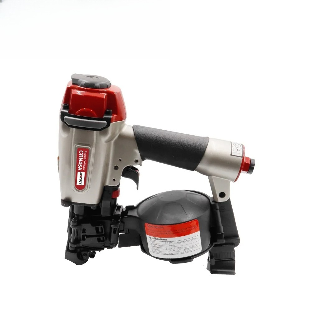 Cloueuse pneumatique légère et - Coil Roofing Nailer Pneumatic 15 Degree avis et prix