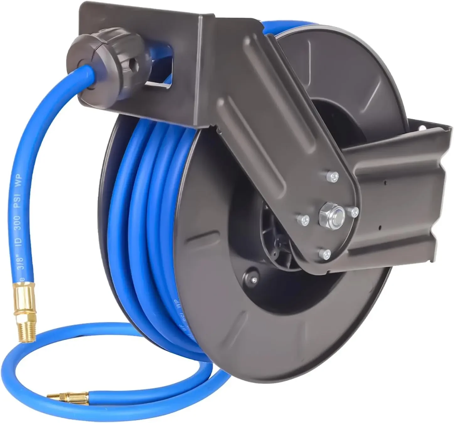 Enrouleur de tuyau d'air rétra - Air Compressor Air Hose 3/8 Hybrid 50Ft avis et prix