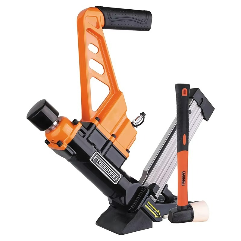 Cloueuse et agrafeuse manuelle - Pneumatic Flooring Nailer Stapler 2 In 1 avis et prix