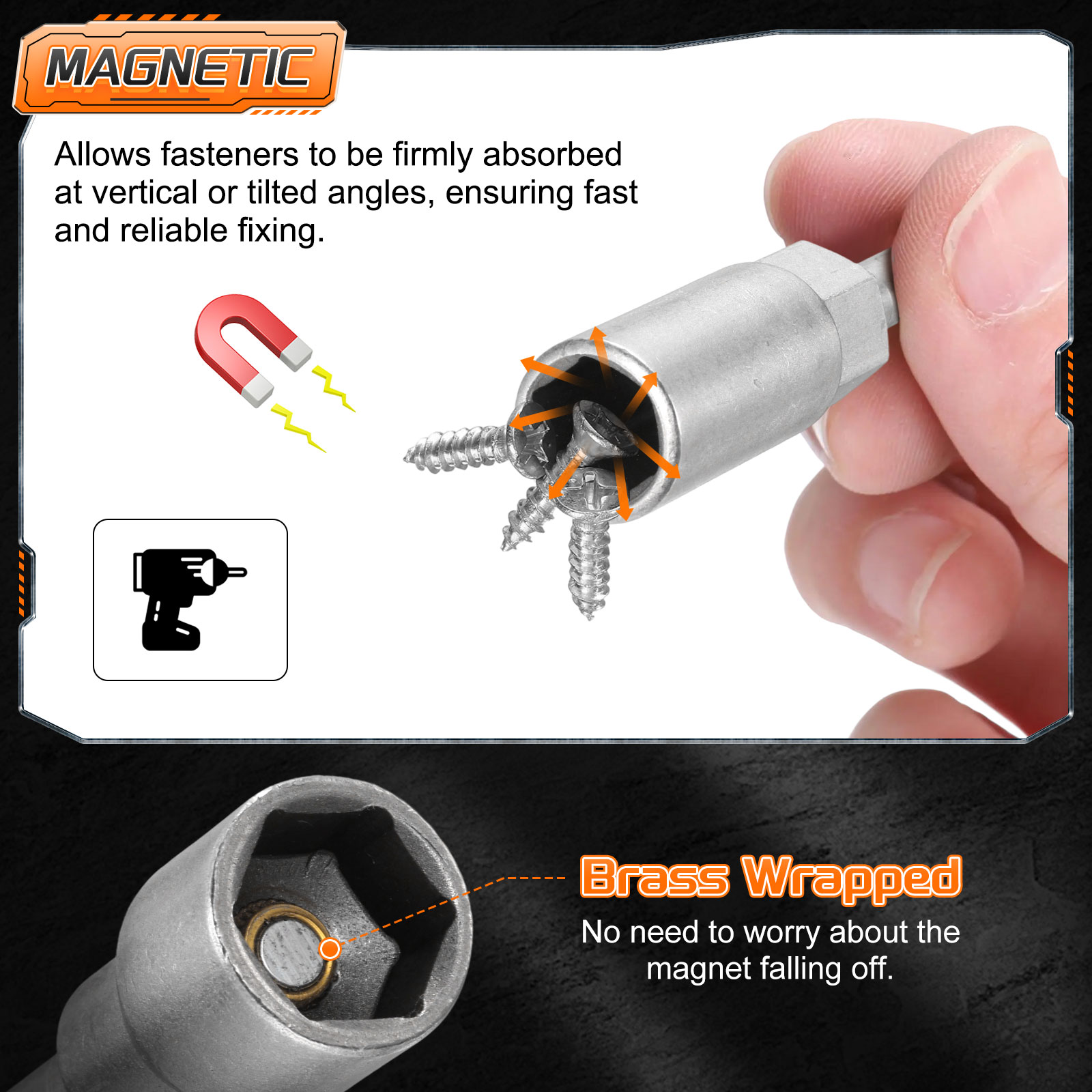 1 pièce Embout de vissage à ch - 18 Gauge Brad Nails Stainless Steel avis et prix